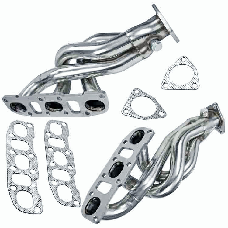 For 03-07 350z/z33 g35/v35 Vq35de Stainless Manifold Header+Exhaust Down Pipe