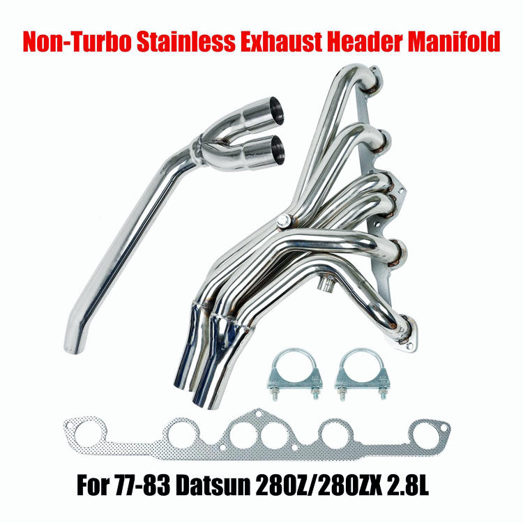 Exhaust Header For Datun 280Z 280ZX 77-83 2.8L NA Non Turbo