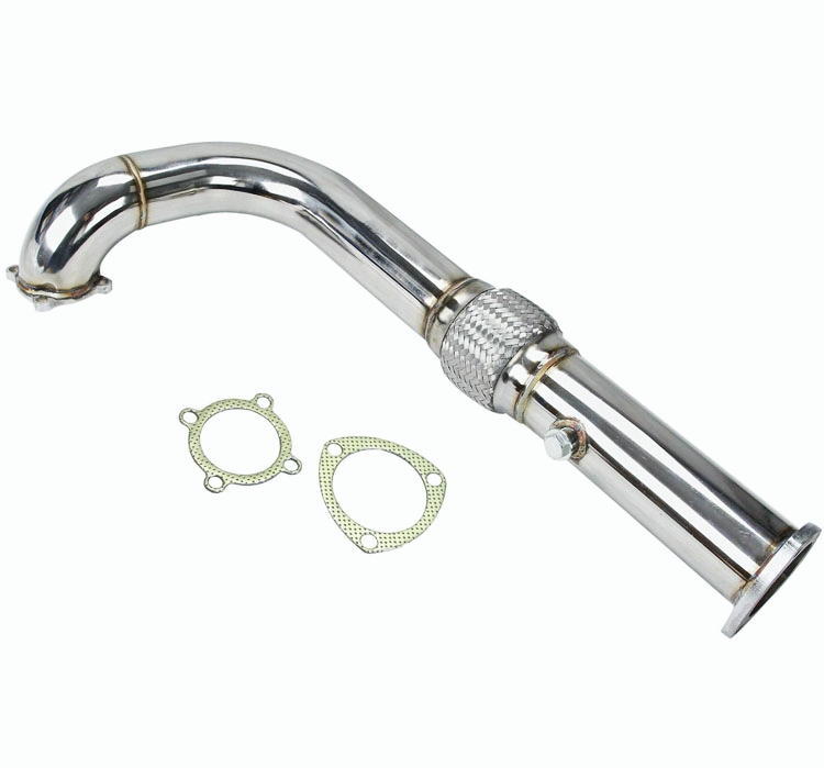 Ford Gt35/Gt35r Stainless Steel 3" Turbo Downpipe Down Pipe Exhaust t3 4-Bolt+Flex