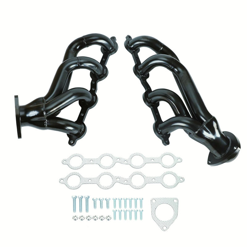 Steel Shorty Headers For Chevy GMC Silverado Sierra Tahoe Yukon 4.8L 5.3L 6.0L 6.2L
