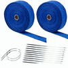 Stainless Steel Metal Cable Ties Zip Straps Universal Pipe Heat Exhaust Wrap