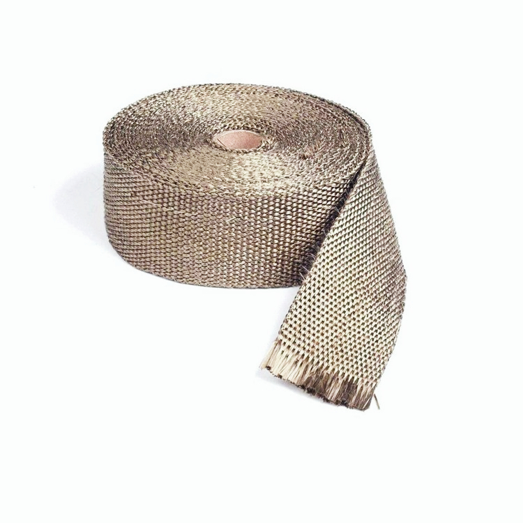 Manifold Header Exhaust Thermal Heat Tape Wrap Roll , heat insulating wrap