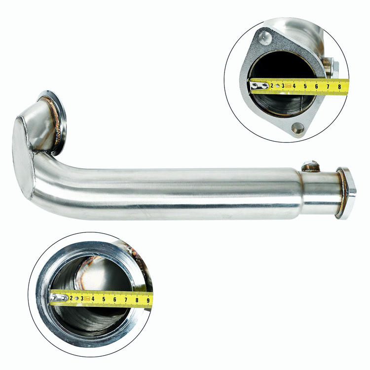 3" Exhaust Downpipes For BMW N54 E60 535i 535xi 3.0L 2008-2010 Stainless Steel