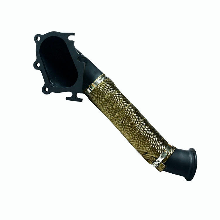 01-04 Chevy/GMC 6.6L Duramax Diesel Truc Black 3" Exhaust Turbo Down Pipe