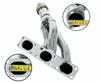 Performance Exhaust Manifold Headers For BMW E46 E39 Z3 2.5L 2.8L 3.0L L6