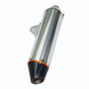 For Honda Crf150f Crf 230f Aluminum Exhaust Muffler Spark Arrestor 03-16 Sliver