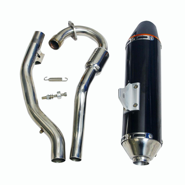 For Honda Crf150f Crf 230f Aluminum Exhaust Muffler Spark Arrestor 03-16 Black