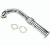 Ford Gt35/Gt35r Stainless Steel 3" Turbo Downpipe Down Pipe Exhaust t3 4-Bolt+Flex