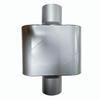Single Chamber Performance Street Race Muffler 3" inch Center Inlet/Outlet Oval 12"