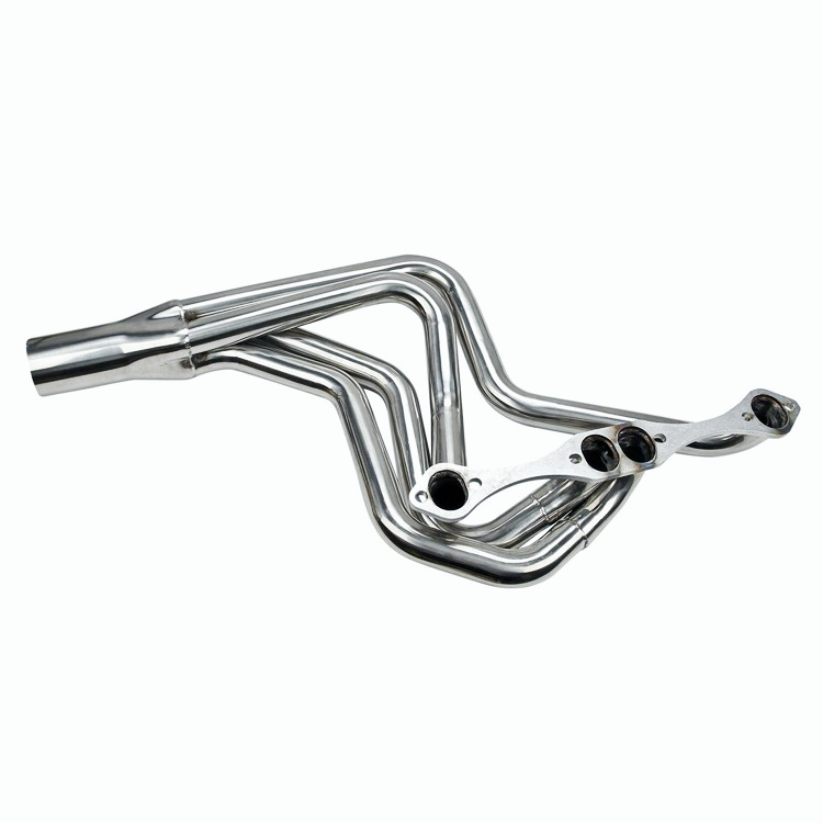  Small Block Chevy street stock headers for 1972-1987 Malibu, Monte Carlo, Grand Prix, Cutlass and Regal. Also fits a 1970-1981 Camaro