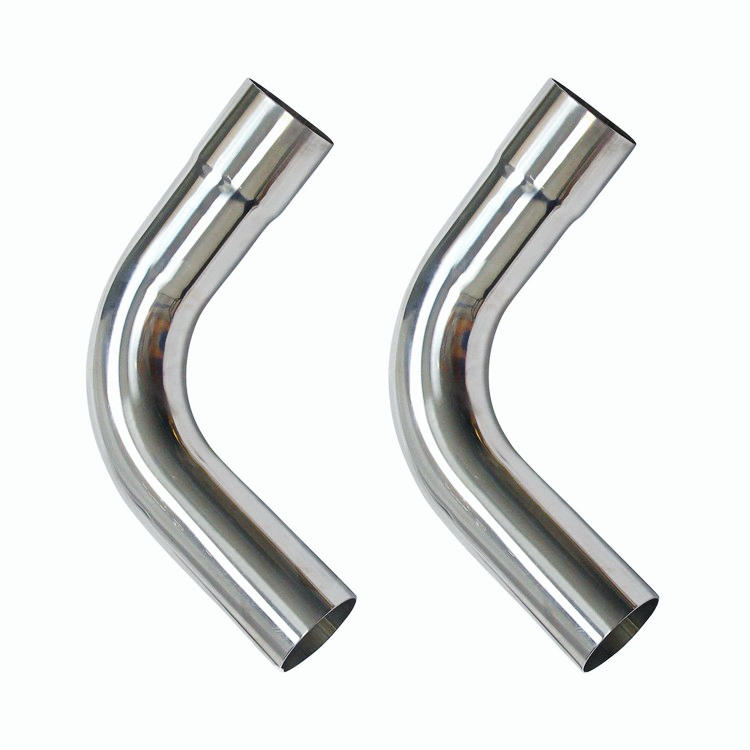 8PCS 2.25'' Mandrel Bend Exhaust Pipe DIY Kit Straight & Bend Pipe 304 Stainless