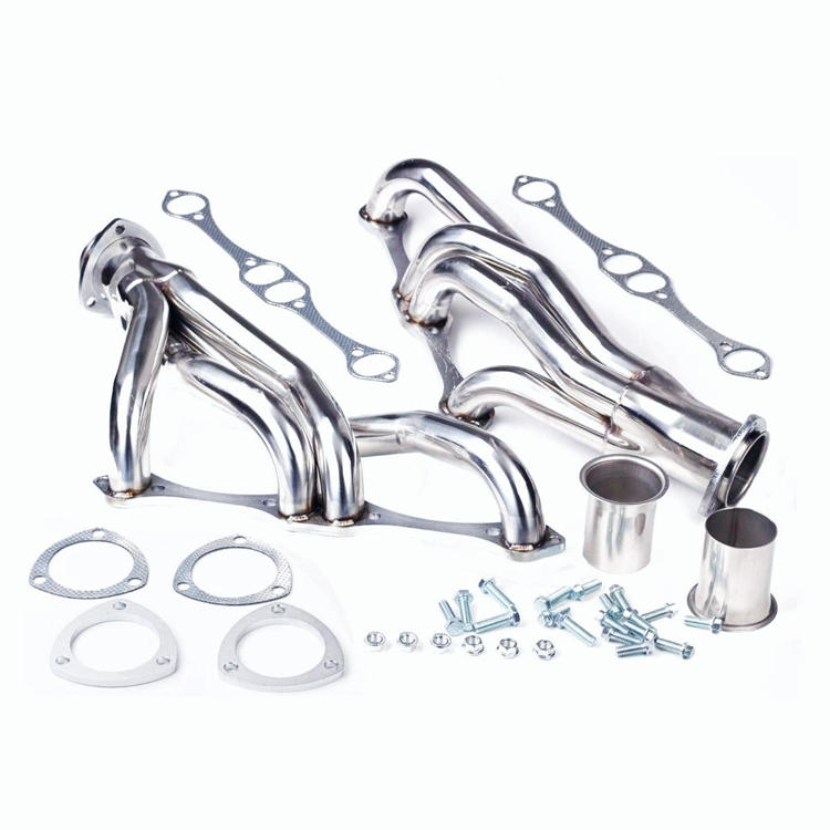 Exhaust Header For CHEVY CERAMIC HEADERS MONTE/ MALIBU/ CAMARO /CAPRICE/265-400 SMALL BLOCK GEN I V8 