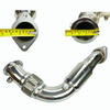 For 08-14 BMW X6/X5/5-/7-SERIES N63B44 4.4 V8 Stainless Steel Exhaust Downpipe