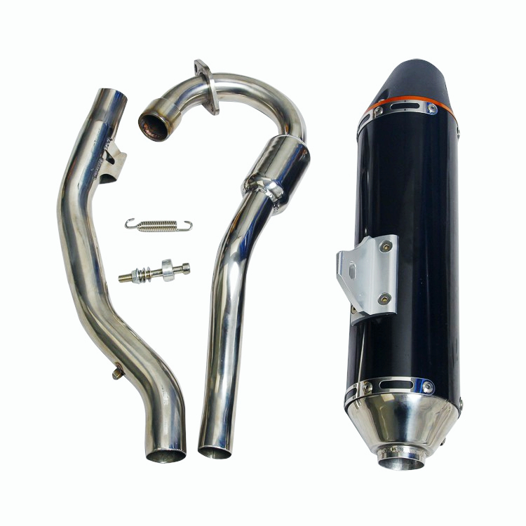 For Honda Crf150f Crf 230f Aluminum Exhaust Muffler Spark Arrestor 03-16 Black