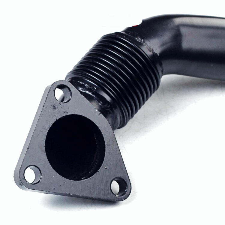 For LB7 LLY LBZ LMM LML 6.6L Duramax Bolt On Passenger Side Up-Pipe w/ Gaskets