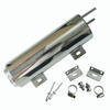 3" x 10" 32 OZ Polished Stainless Steel Radiator Overflow Tank Catch Can