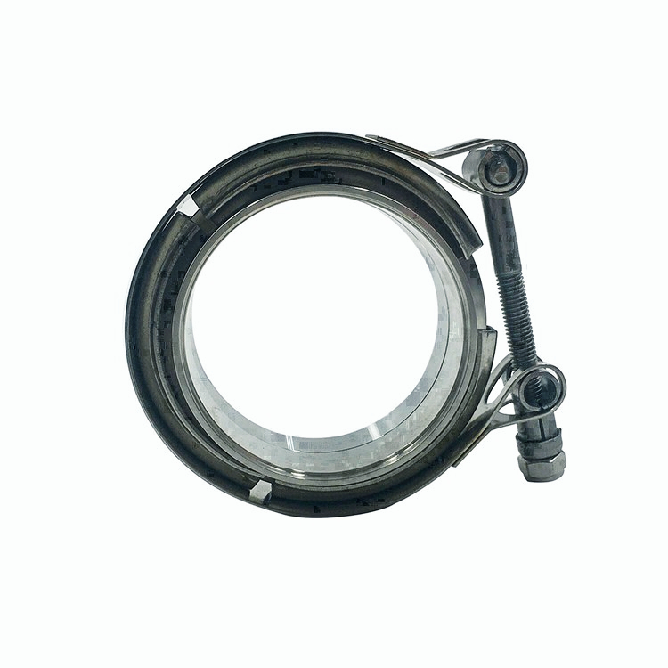 2.5'' Mild Steel V-Band Flange Clamp Kit Male/Female Exhaust Downpipe 2.5 Inch 