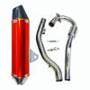 For Honda Crf150f Crf 230f Aluminum Exhaust Muffler Spark Arrestor 03-16 Red