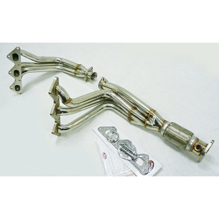 Maximizer Steel Exhaust Header 91-99 Mitsubishi 3000GT Stealth DOHC V6