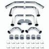 3.5" UNIVERSAL TURBO INTERCOOLER PIPING KIT W/PIPE 120 DEGREE 
