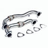 Heavy Duty Polished Up Pipes No EGR For 2008-2010 Ford 6.4L powerstroke Diesel