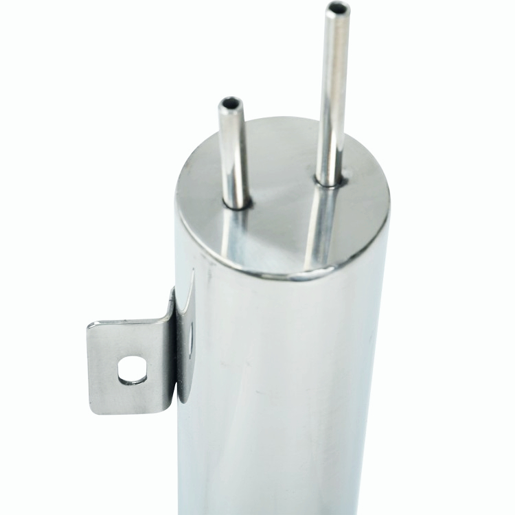 New Brand 2"x10" Polished Stainless Steel 20OZ Radiator Over Flow Tank Universal